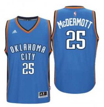 Men's Oklahoma City Thunder #25 Doug McDermott adidas Light Blue Player Swingman Jersey