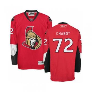 Men's Ottawa Senators #72 Thomas Chabot Red Home NHL Jersey