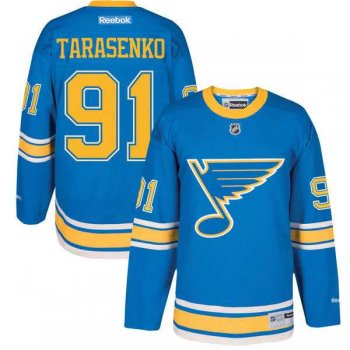 Men's Reebok St. Louis Blues #91 Vladimir Tarasenko 2017 Winter Classic Stitched NHL Jersey