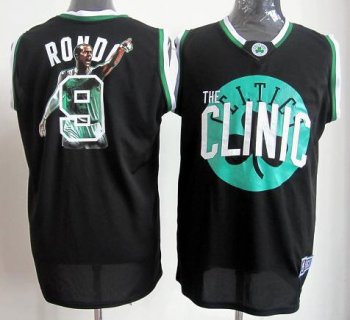 Boston Celtics 9 Rajon Rondo Notorious Fashion NBA Jersey Cheap