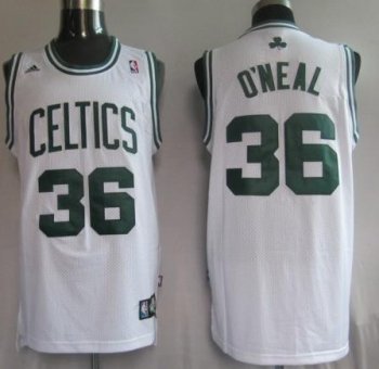 Boston Celtlcs 36 Oneal White Swingman NBA Jersey Cheap