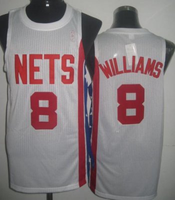 Brooklyn Nets 8 Deron Williams White Revolution 30 NBA Jerseys Cheap