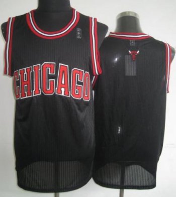 Chicago Bulls Blank Black Revolution 30 NBA Jerseys Cheap