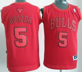 Chicago Bulls 5 Carlos Boozer Red Revolution 30 Swingman NBA Jerseys Christmas Style Cheap