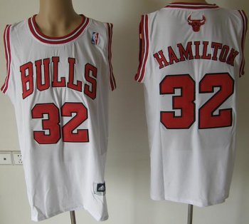 Chicago Bulls #32 Richard Hamilton White Revolution 30 NBA Jerseys Cheap