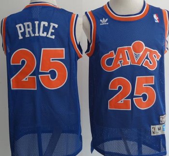 Cleveland Cavaliers #25 Mark Price Blue Soul Swingman Throwback M&N NBA Jerseys Cheap