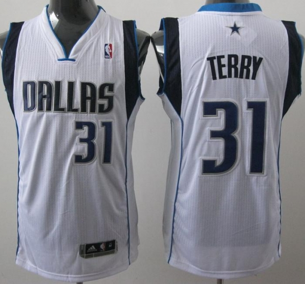 Revolution 30 Dallas Mavericks 31 Jason Terry White Jersey Cheap