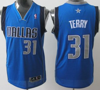 Revolution 30 Dallas Mavericks 31 Jason Terry Light Blue Jersey Cheap