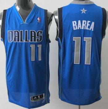 Revolution 30 Dallas Mavericks 11 Barea Light Blue Jersey Cheap