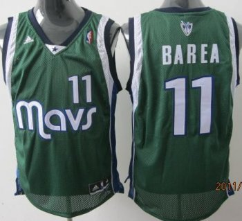 Dallas Mavericks 11 Barea Green Swingman Jersey Cheap