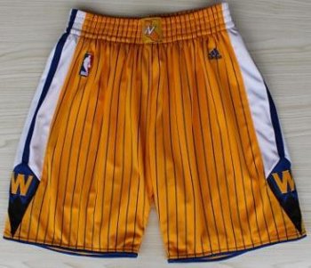 Golden State Warriors Yellow Revolution 30 Swingman NBA Shorts Cheap