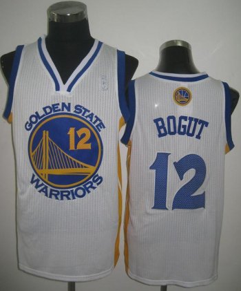 Golden State Warriors 12 Andrew Bogut White Revolution 30 NBA Jerseys Cheap