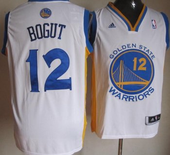 Golden State Warriors 12 Andrew Bogut White Revolution 30 Swingman NBA Jerseys Cheap