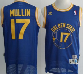 Golden State Warriors #17 Chris Mullin Blue Soul Swingman Throwback M&N NBA Jerseys Cheap