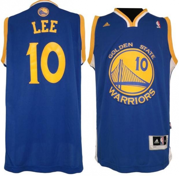 Golden State Warriors 10 David Lee Blue Revolution 30 Swingman NBA Jersey Cheap