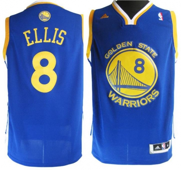 Revolution 30 Golden State Warriors 8 Monta Ellis Blue Swingman Jersey Cheap