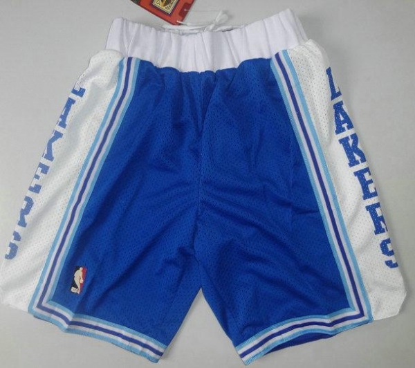 Los Angeles Lakers Blue Swingman NBA Shorts Cheap