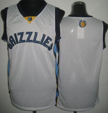 Memphis Grizzlies Blank White Revolution 30 NBA Jerseys Cheap