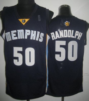 Memphis Grizzlies 50 Zach Randolph Dark Blue Revolution 30 NBA Jerseys Cheap