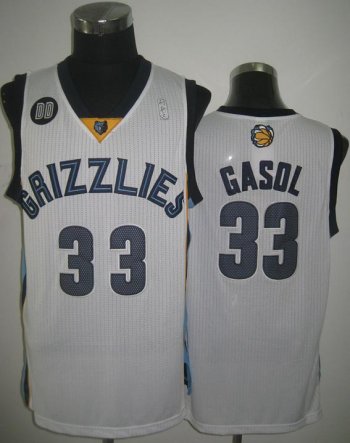 Memphis Grizzlies 33 Marc Gasol White Revolution 30 NBA Jerseys Cheap