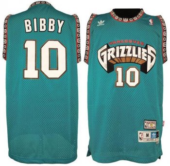 Memphis Grizzlies #10 Mike Bibby Hardwood Classics Swingman Jersey Cheap