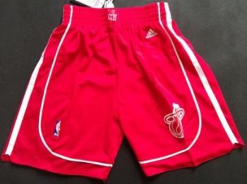 Miami Heat Full Red Revolution 30 Swingman Shorts Cheap