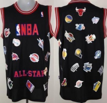 Team Logo Black NBA Jerseys Cheap