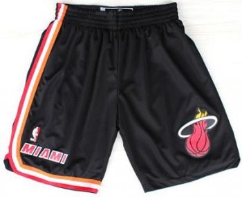 Miami Heat Black Hardwood Classics Revolution 30 Swingman NBA Jerseys Cheap