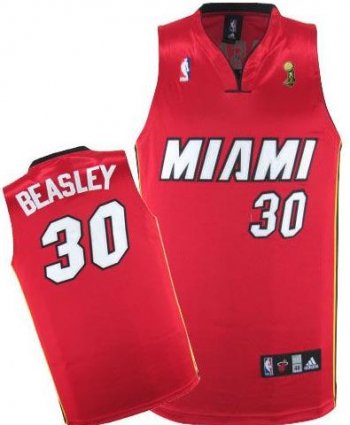 Miami Heat 30 Michael Beasley Red 2012 Fianls Champions NBA Jerseys Cheap