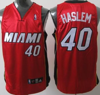 Miami Heat 40 Udonis Haslem Red NBA Jerseys Cheap