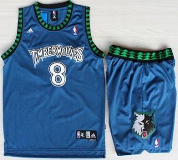 Minnesota Timberwolves 8 Latrell Sprewell Blue Swingman NBA Jerseys Short Suits Cheap