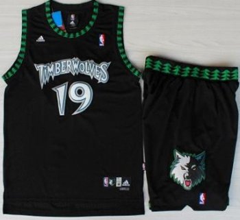 Minnesota Timberwolves 19 Sam Cassell Black Swingman NBA Jerseys Short Suits Cheap