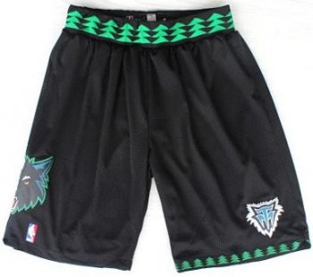 Minnesota Timberwolves Black Revolution 30 NBA Short Cheap