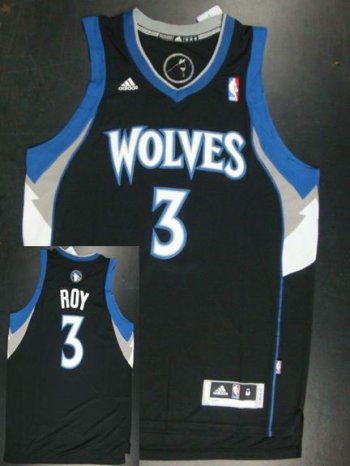 Minnesota Timberwolves 3 Brandon Roy Black Revolution 30 Swingman NBA Jerseys Cheap