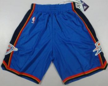 Oklahoma City Thunder Blue Revolution 30 Swingman NBA Shorts Cheap