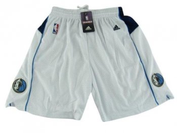 Dallas Mavericks White Mesh Swingman NBA Shorts Cheap