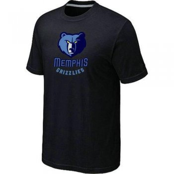 NBA Memphis Grizzlies Big & Tall Primary Logo Black T-Shirt Cheap