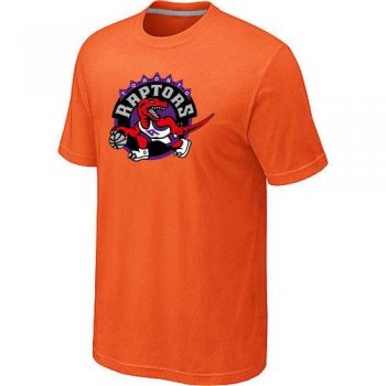 NBA Toronto Raptors Big & Tall Primary Logo Orange T-Shirt Cheap