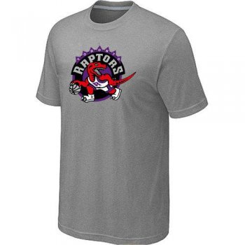 NBA Toronto Raptors Big & Tall Primary Logo L.Grey T-Shirt Cheap