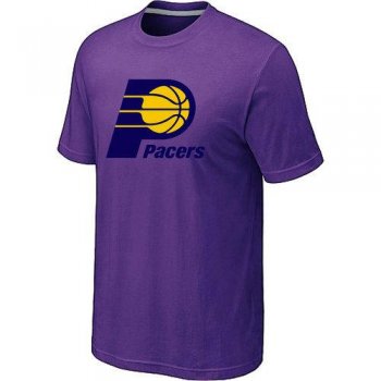 NBA Indiana Pacers Big & Tall Primary Logo Purple T-Shirt Cheap