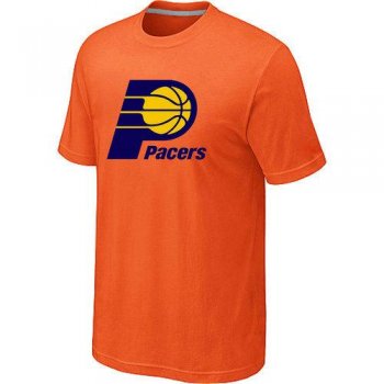 NBA Indiana Pacers Big & Tall Primary Logo Orange T-Shirt Cheap