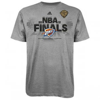 Oklahoma City Thunder 2012 Western Conference Champions T-Shirt Cheap