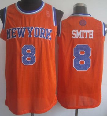 New York Knicks 8 JR Smith Orange Revolution 30 NBA Jersey Cheap