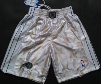 Orlando Magic White Dark Star NBA Shorts Cheap