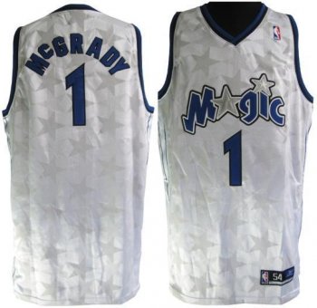 Orlando Magic 1 Tracy Mcgrady Stiched White Dark Star Jersey Cheap