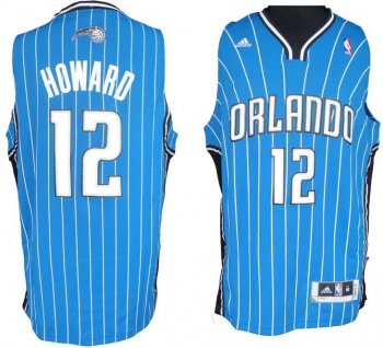 Revolution 30 Orlando Magic 12 Dwight Howard Blue Swingman Jersey Cheap