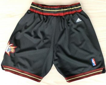 Philadelphia 76ers Black Swingman NBA Shorts Cheap