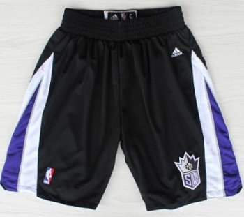 Sacramento Kings Black Revolution 30 Swingman NBA Shorts Cheap