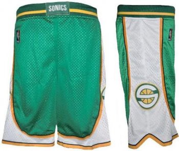 Seattle Supersonics Green Shorts Cheap