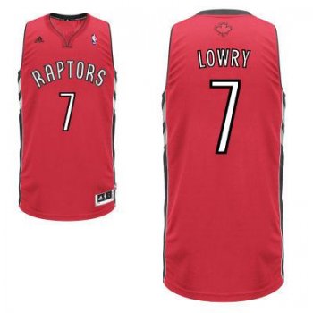 Toronto Raptors 7 Kyle Lowry Red Revolution 30 Swingman NBA Jersey Cheap